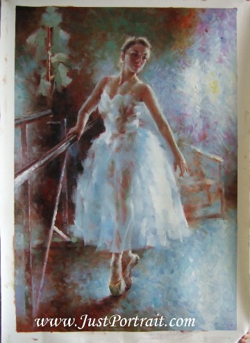 Custom portrait paintings in oil