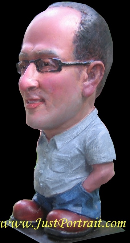 Custom Caricature Bust, Personalized Cartoon Faces from photos