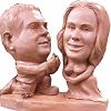 Custom Clay Figurine Couple1